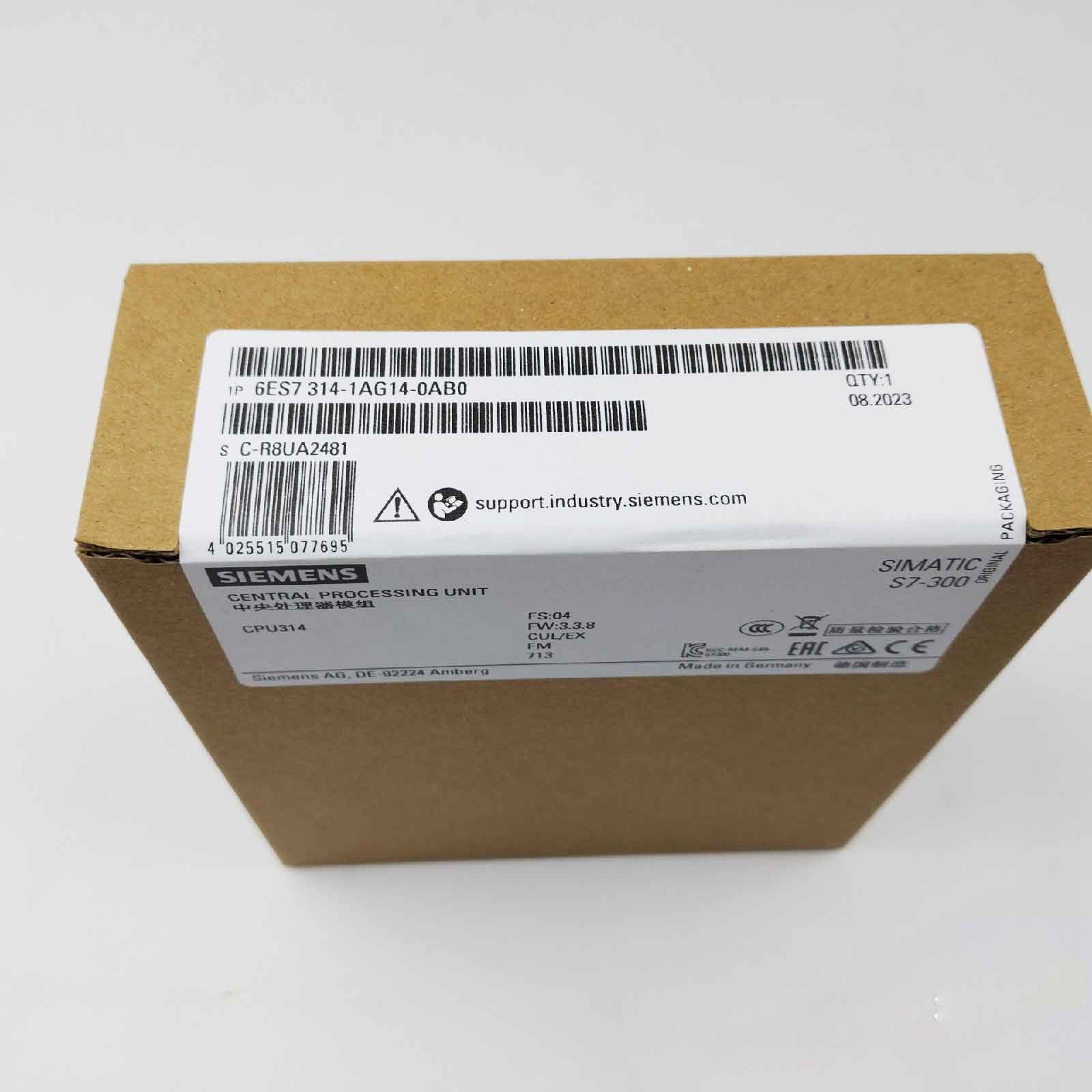 1Pc NEW Siemens 6ES7314-1AG14-0AB0 6ES7 314-1AG14-0AB0
