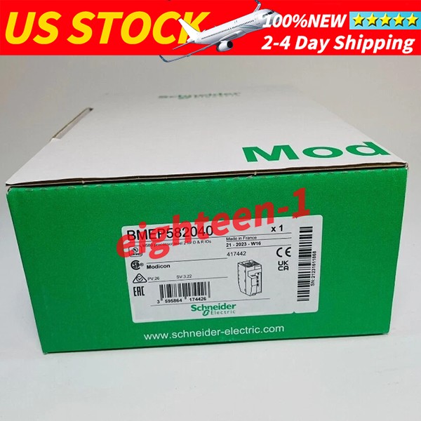 Brand NEW BMEP582040 Modicon M580 Ethernet PLC Processor Free Shipping