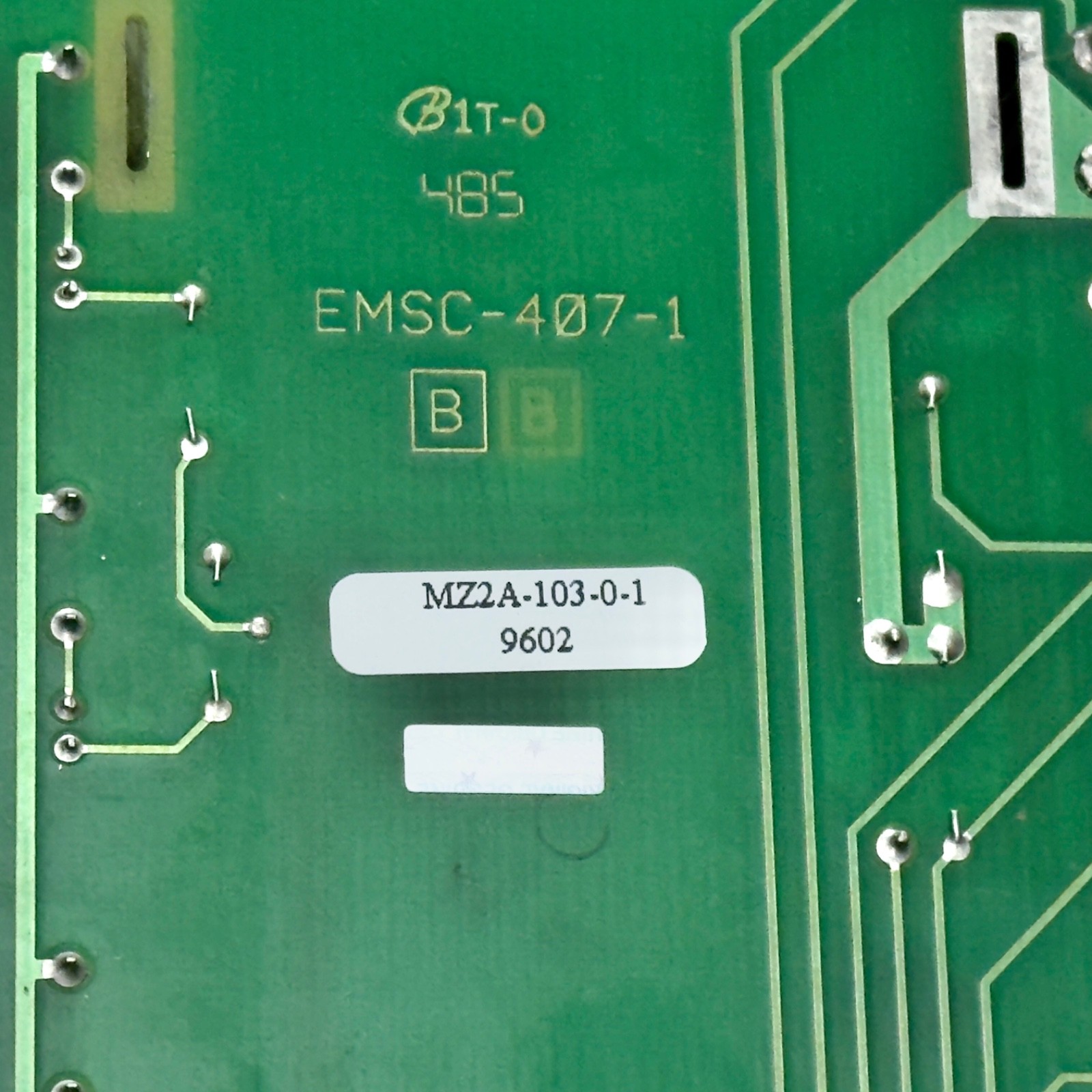 Invensys Barber Colman Microzone II Controller Panel Mount Terminal Board