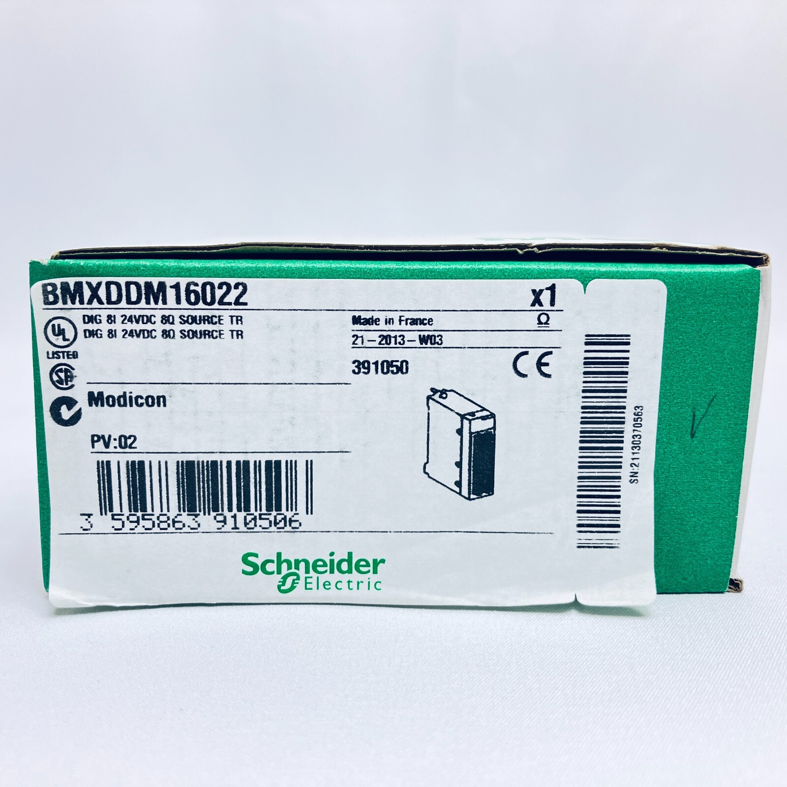 Schneider Electric BMXDDM16022 Modicon Discrete I/O Module – NEW