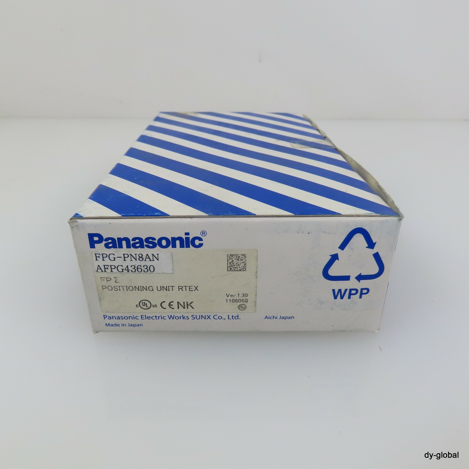PANASONIC NIB FPG-PN8AN,AFPG43630 VER.1.30 FPƩ POSITIONING UNIT PLC-I-1689=9L26