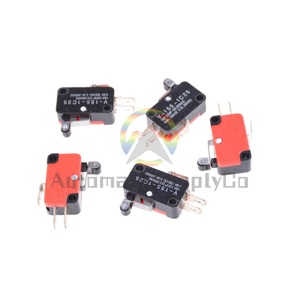 5PCS New Omron V-155-1C25 Micro Switch V1551C25 Free Shipping