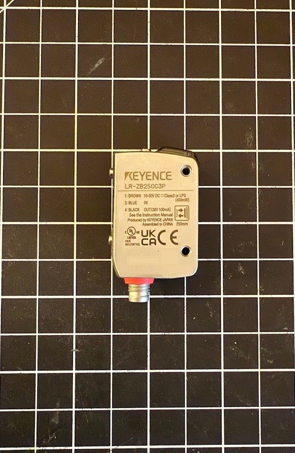Keyence LR-ZB250C3P Laser Distance Sensor, Used