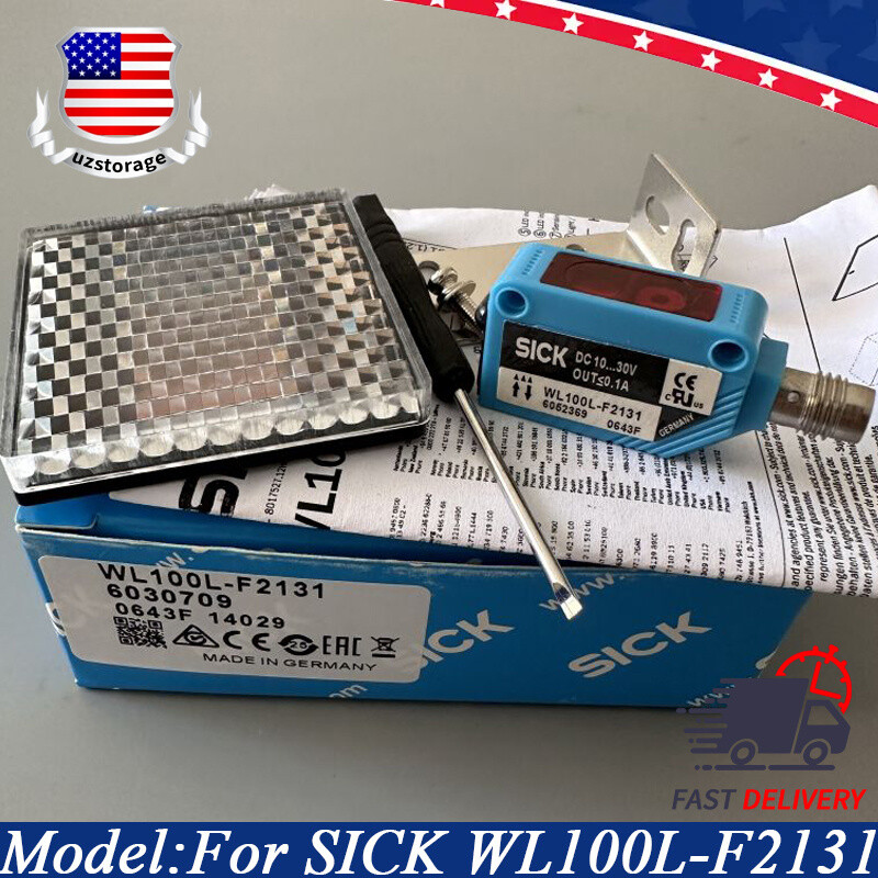 NEW Photoelectric Sensor Optical Switch For Sick WL100L-F2131 6030709 0.1A 3Pin
