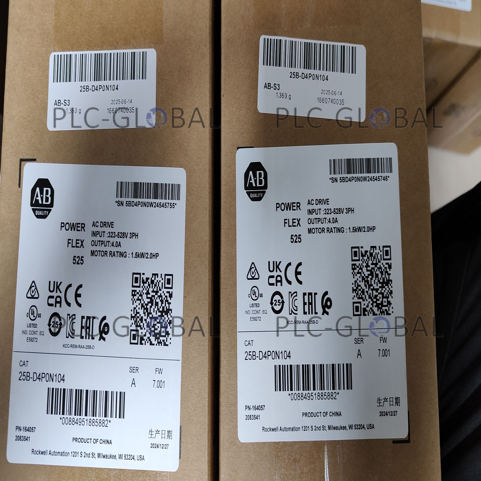 1PC Fast shipping NEW Allen-Bradley 25B-D4P0N104 Real US stock