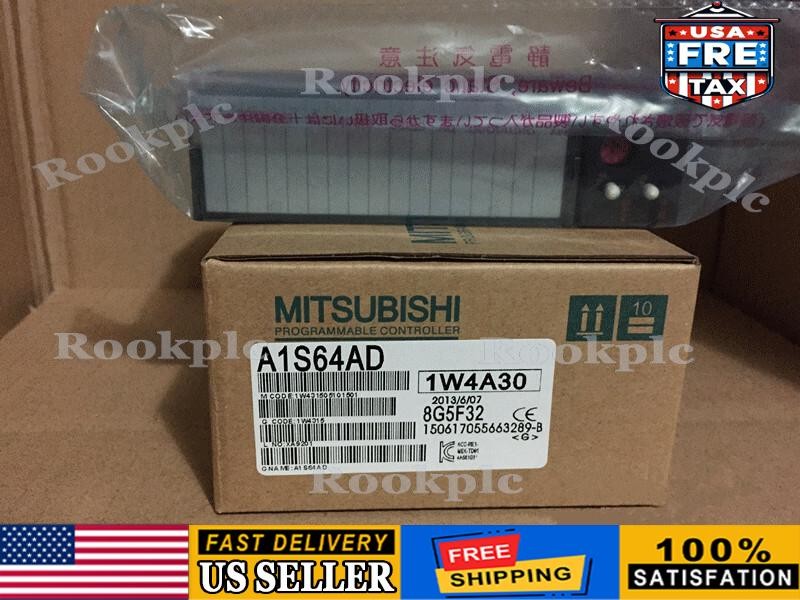 NEW MITSUBISHI A1S64AD A/D CONVERTER UNIT A1S64AD EXPEDITED SHIPPING