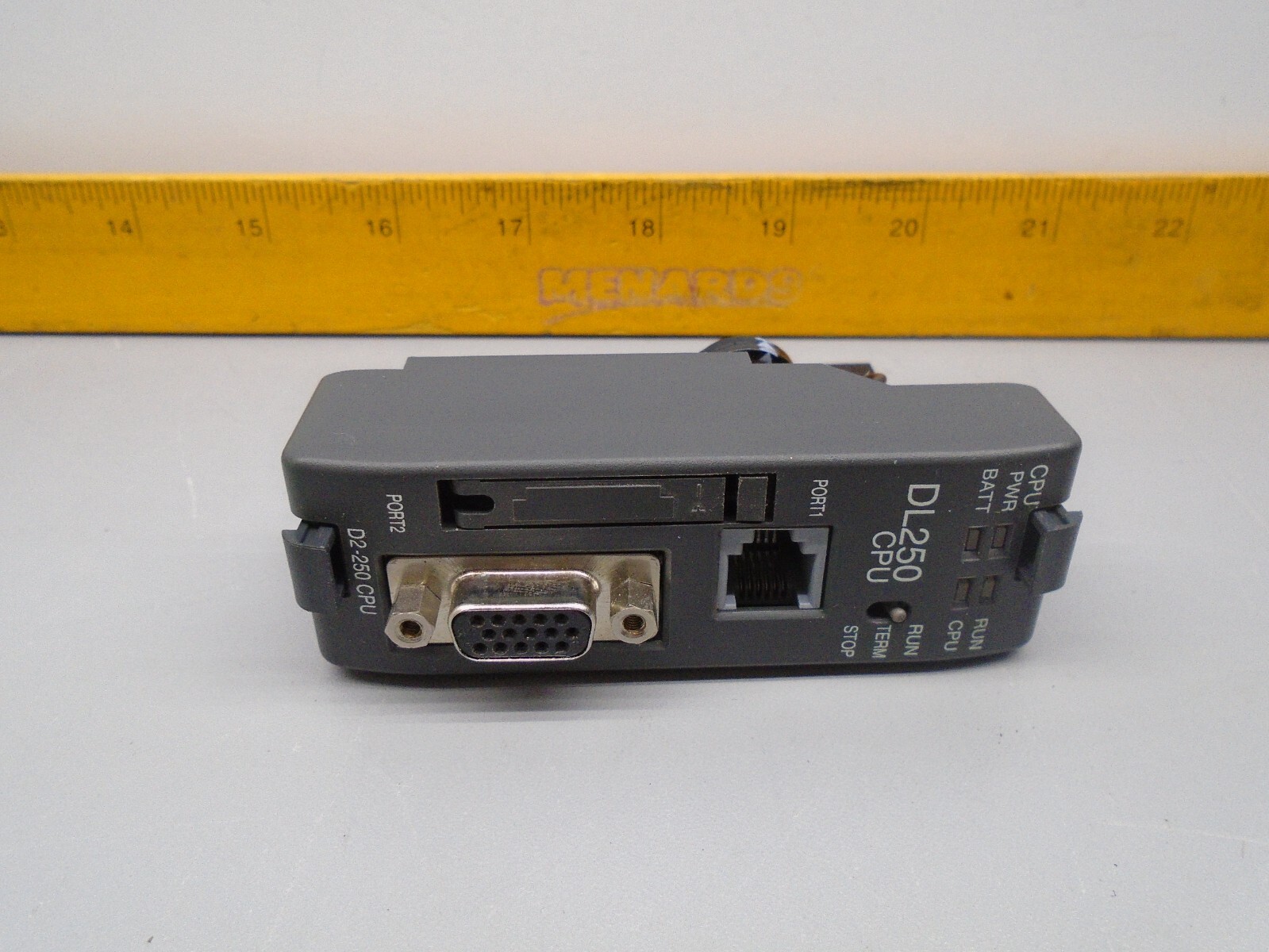 D2-250 Automation Direct PLC Battery needs replaced Parts or repair N324