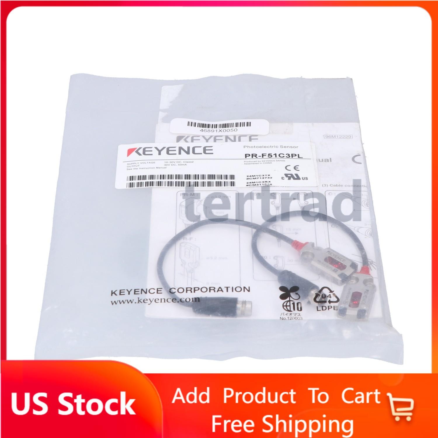 Keyence PR-F51C3PL New NFP Sealed