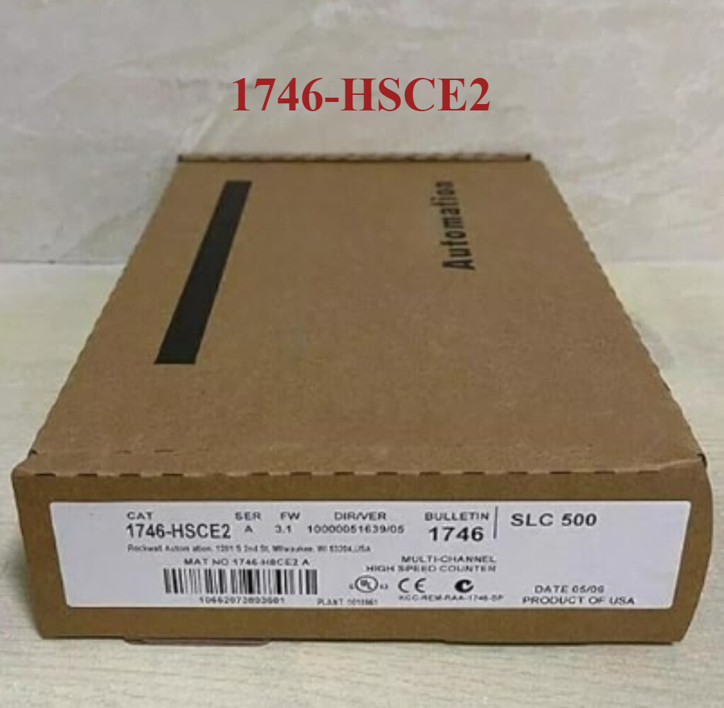New AB 1746-HSCE2 Ser A Multi-Channel High Speed Counter Module