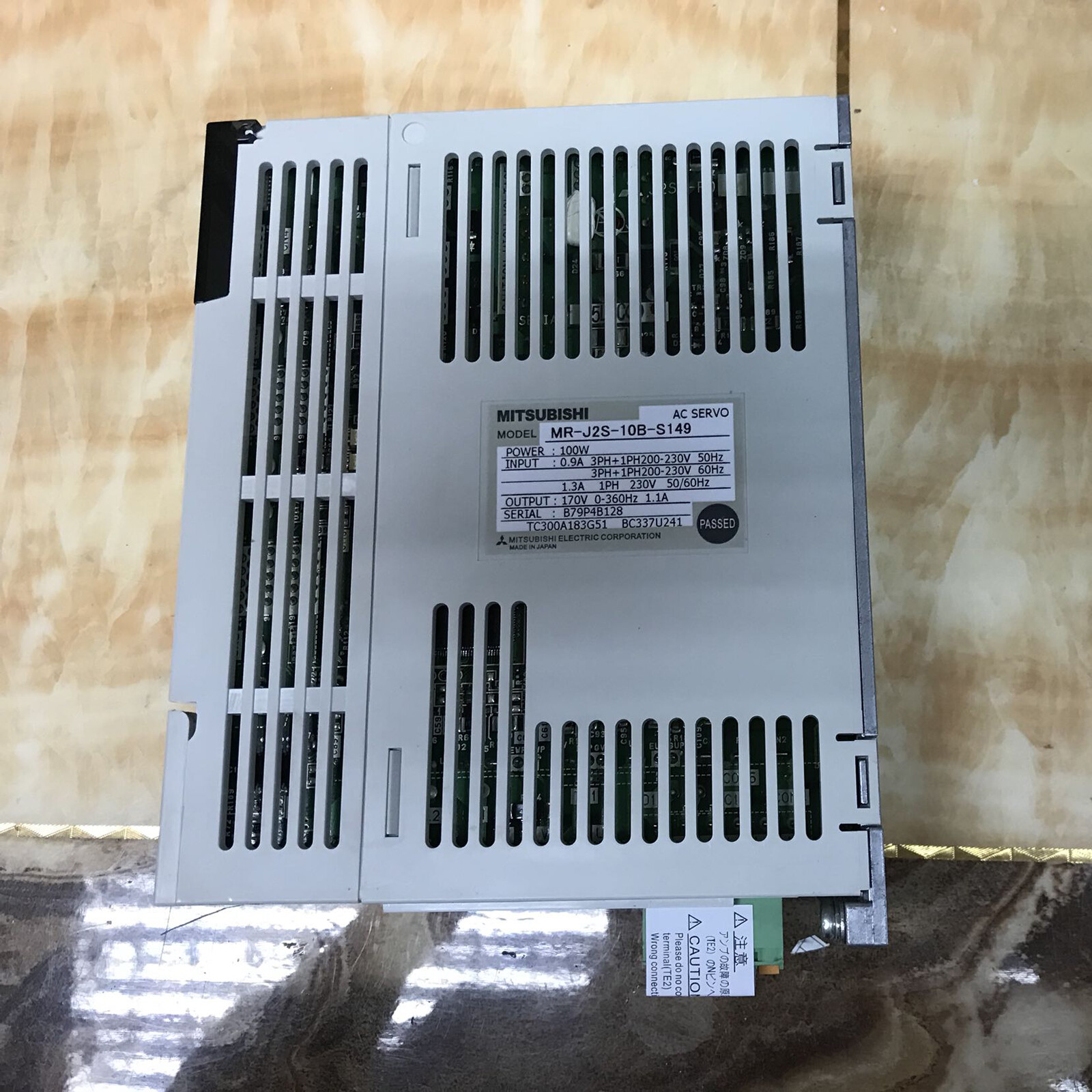 1PC USED MITSUBISHI AC Servo drive MR-J2S-10B-S149 Tested in good