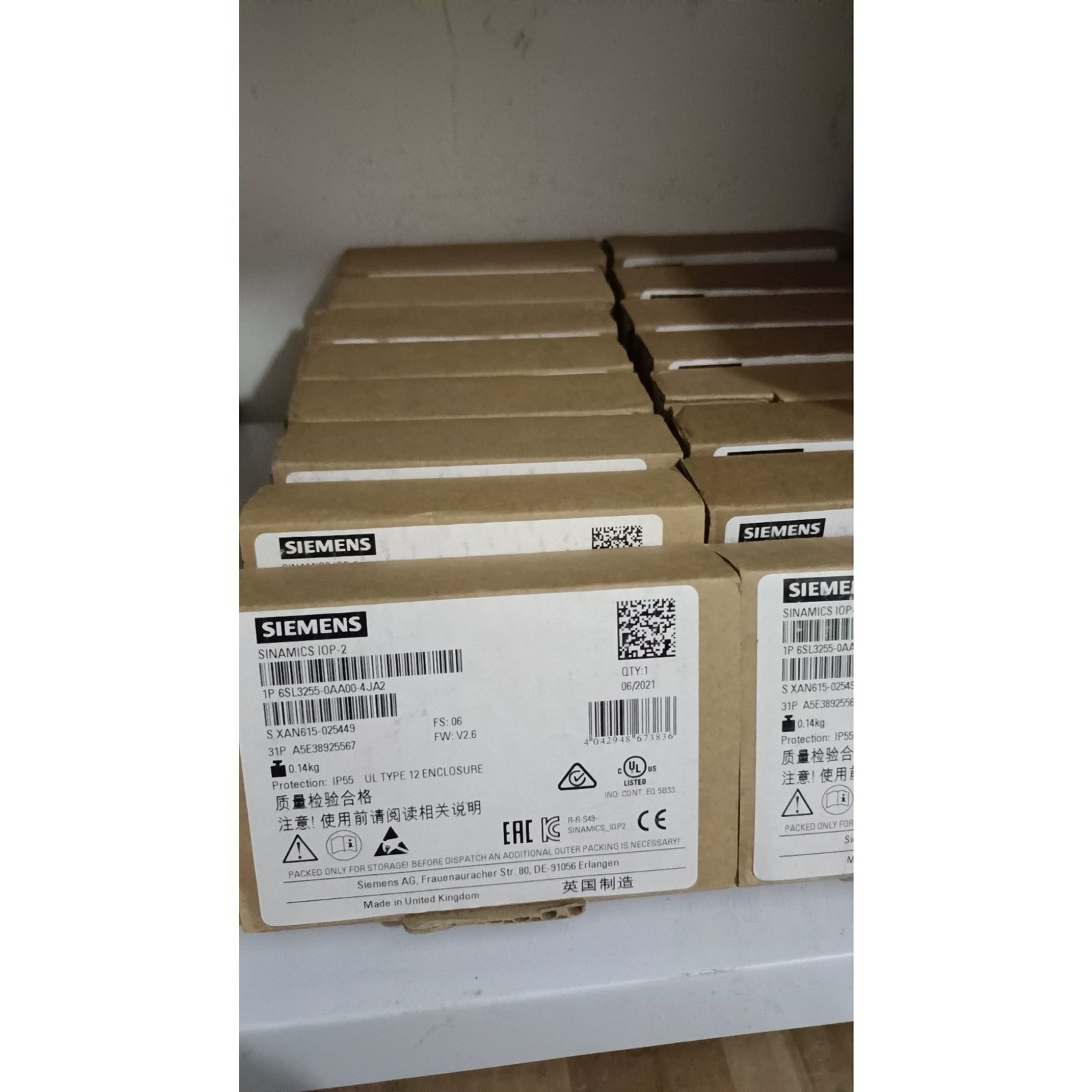 New Siemens 6SL3 255-0AA00-4JA2 6SL3255-0AA00-4JA2 Operator Panel US FREE TAX