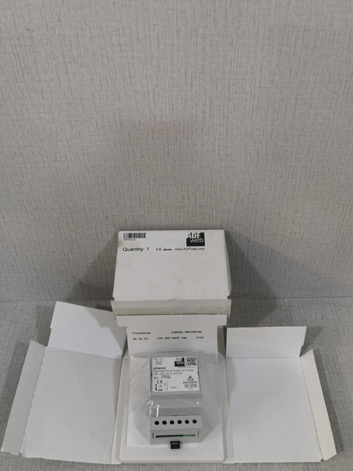 ADF WEB APW020 STABILIZED POWER SUPPLY FOR M-BUS