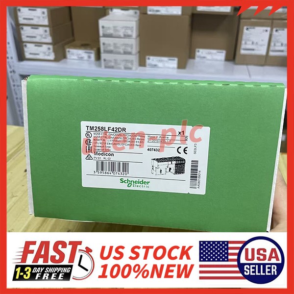1pc SCHNEIDER NEW IN BOX TM258LF42DR PLC Programmable Controller Free Shipping