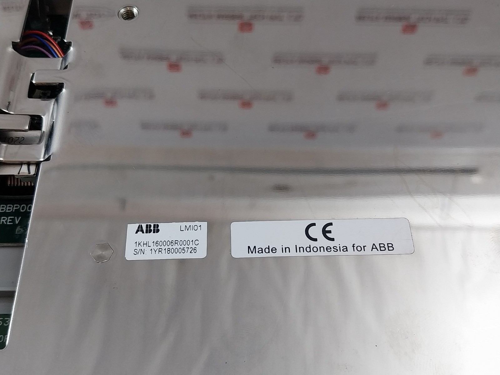 ABB RET 650 Transformer Protection Unit P606383 Rev.A 94V-0 (Front Panel Only)