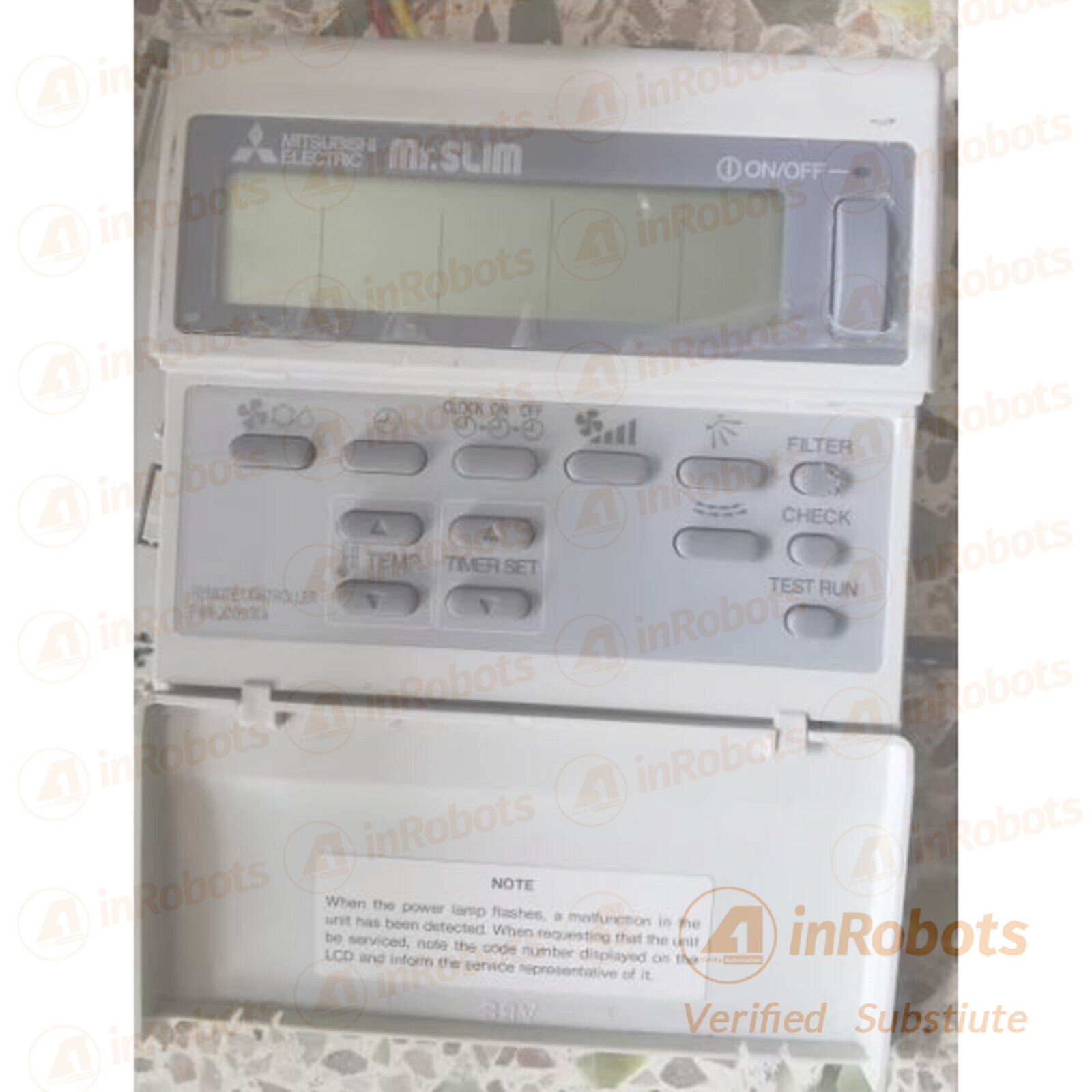 Mitsubishi PAR-JH240KA Remote Controller HVAC AC Unit Control 1PC