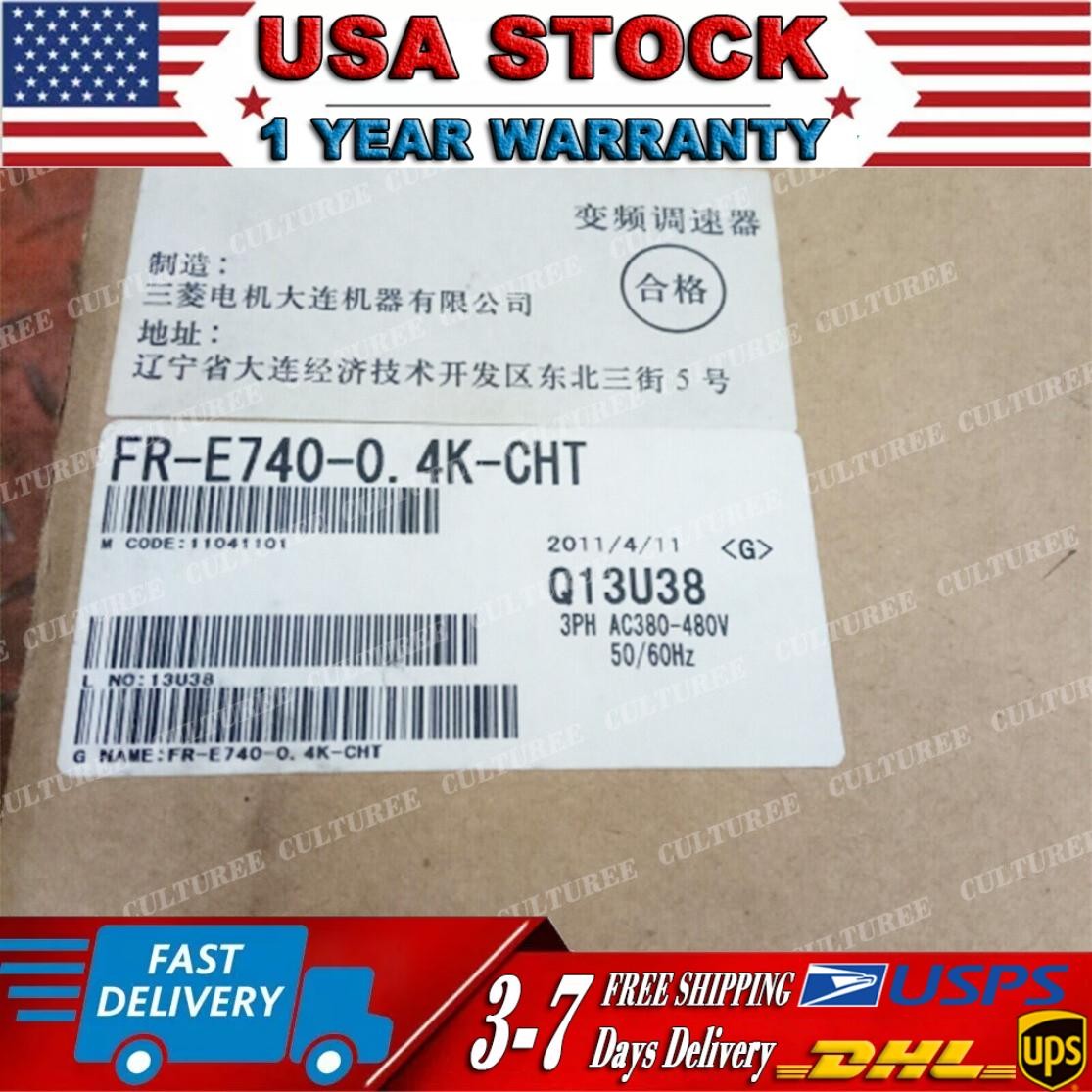 1PC New Mitsubishi FR-E740-0.4K-CHT PLC Module Inverter Box Fast Shipping