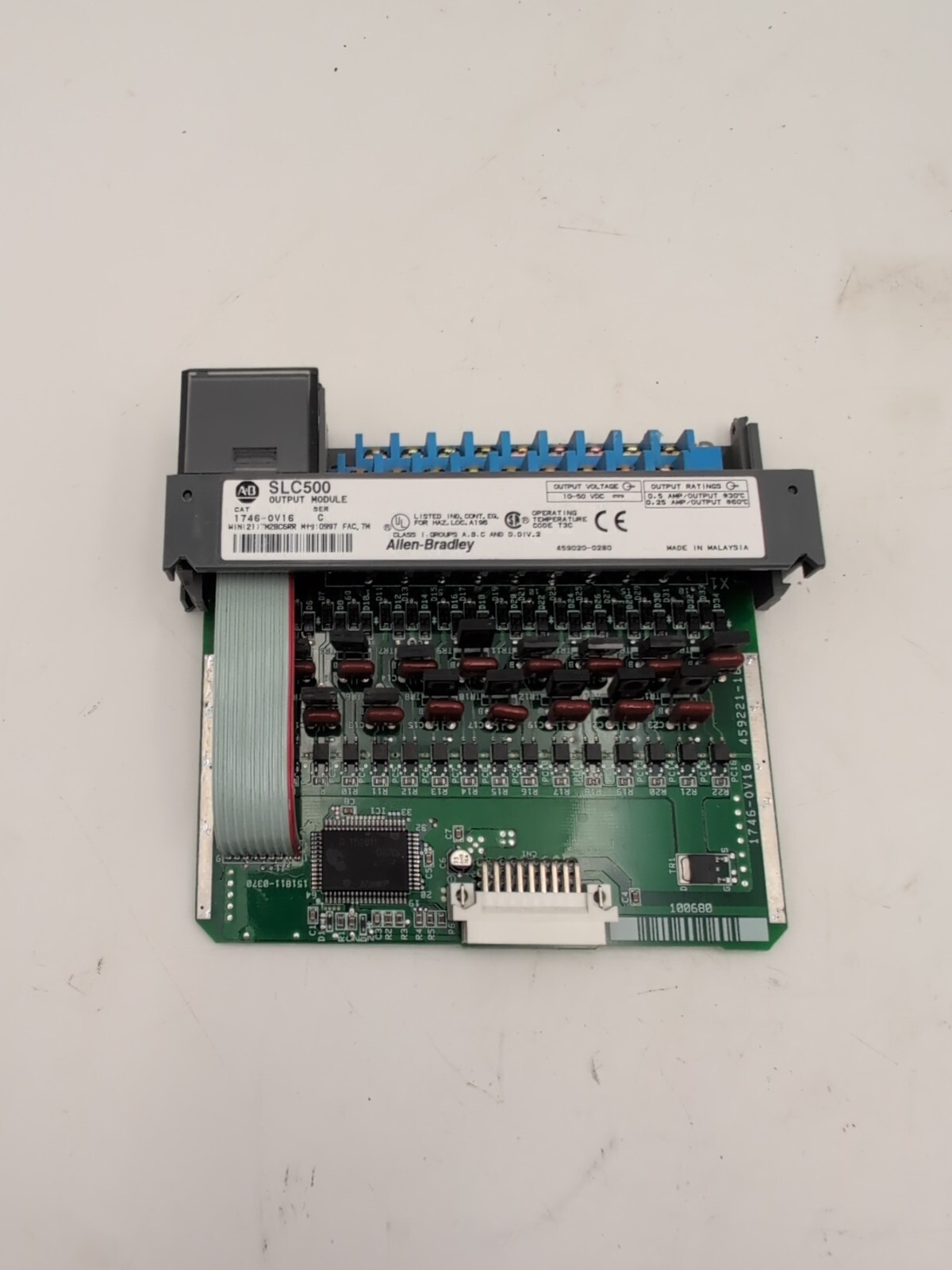 Allen-Bradley 1746-OV16 6 Ser. C Output Module SLC 500 Digital 16 Channel Output