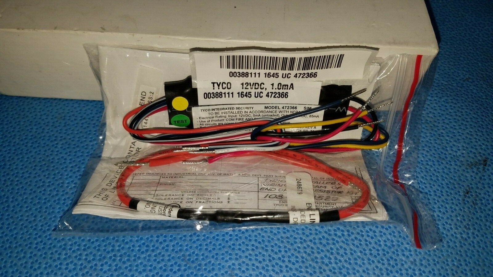 NEW ADT 472366 Serial Input Module (SIM)