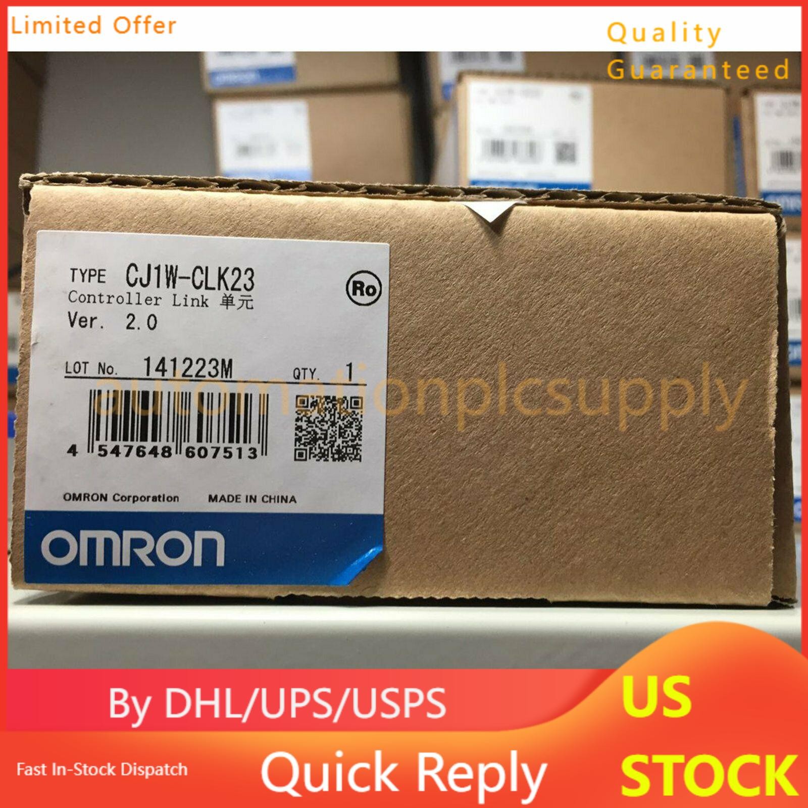 1PCS New Omron CJ1W-CLK23 Controller Module Link Unit Fast Shipping US Free TAX