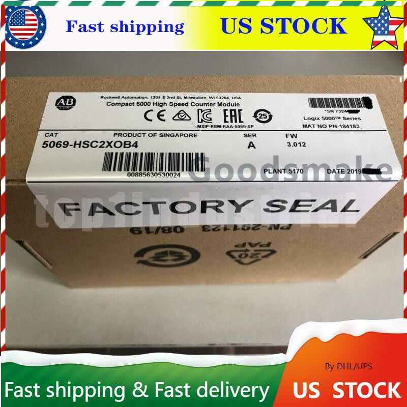 New 5069-HSC2XOB4 Allen Bradley CompactLogix High Speed Counter Module 5069HSC2X