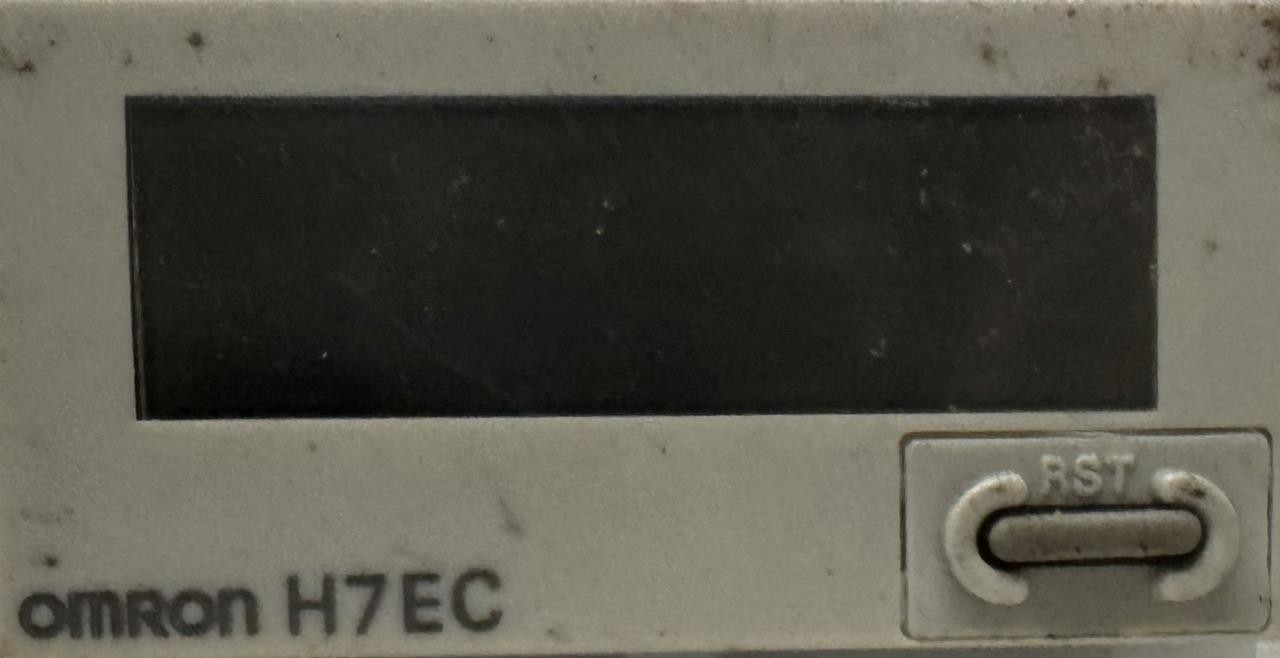 Omron H7EC-BLM Digital Count Totalizer 8 Digits