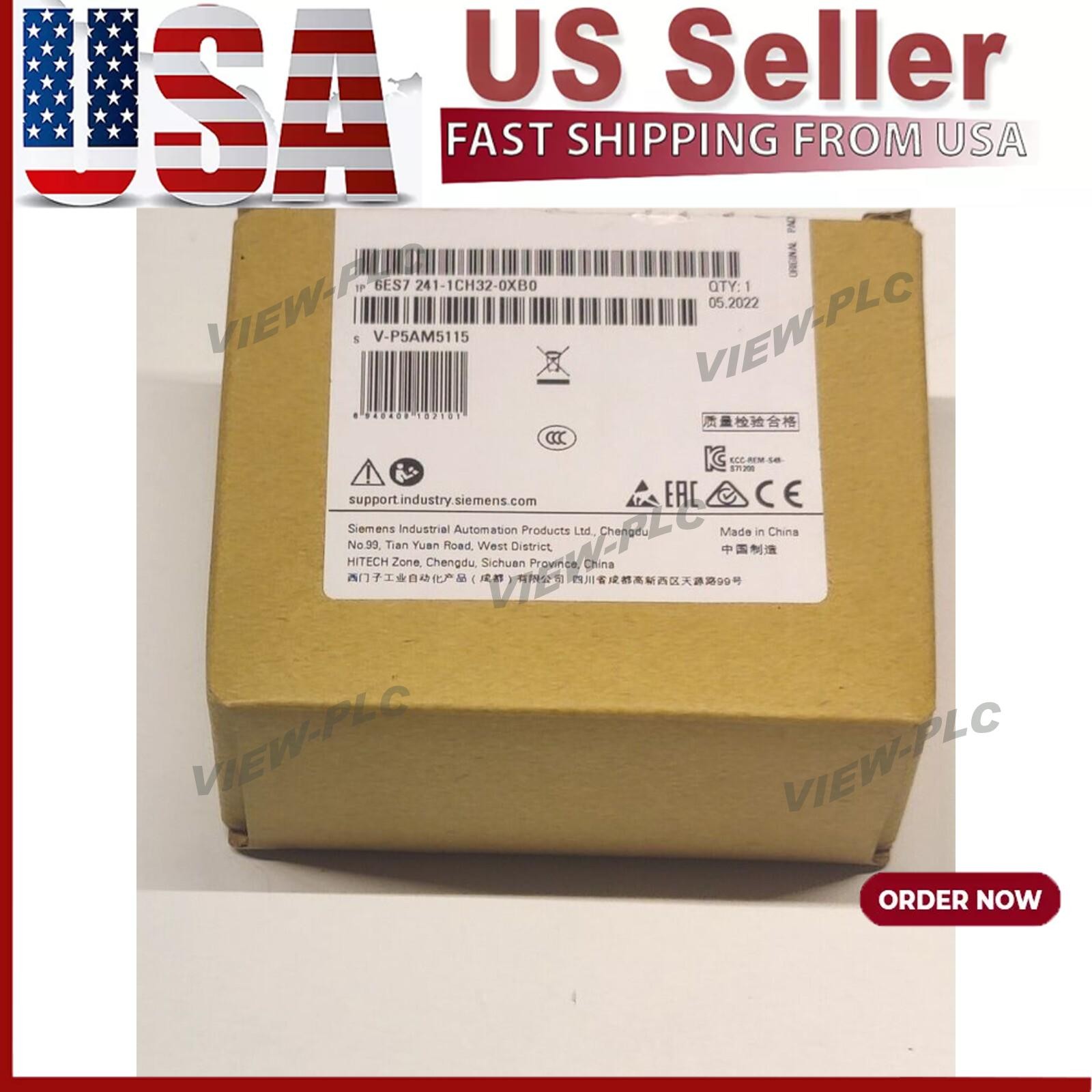 New Siemens 6ES7 241-1CH32-0XB0 6ES7241-1CH32-0XB0 SIMATIC S7-1200 CM 1241