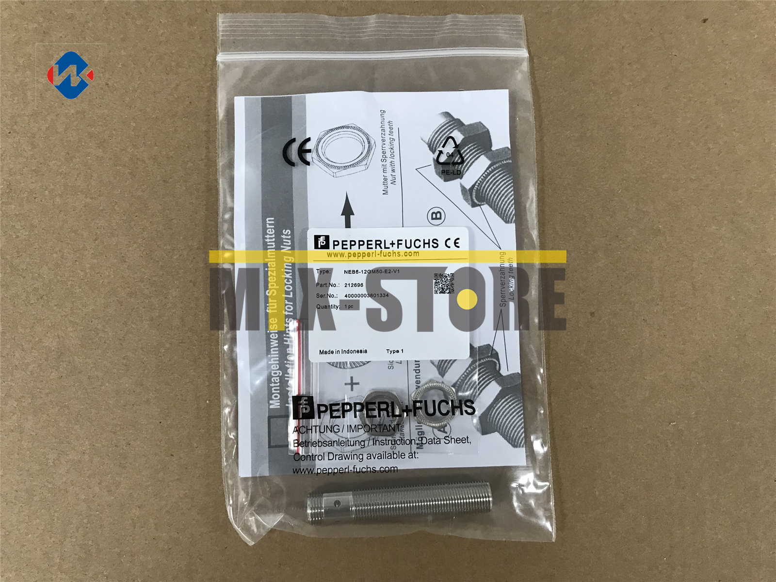 1PCS New Pepperl+Fuchs NEB6-12GM50-E2-V1 NEB612GM50E2V1 Sensor&Proximity Switch