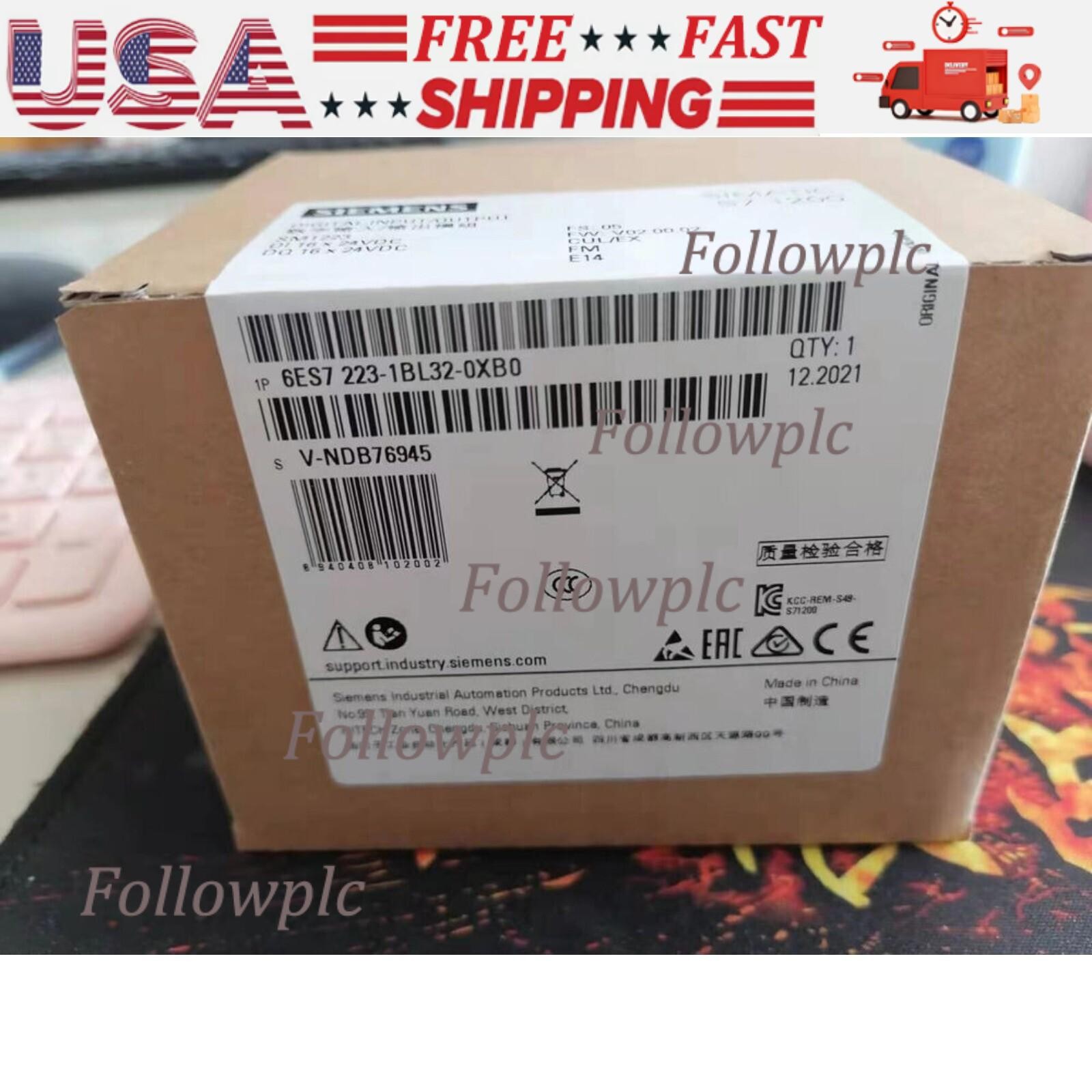 New Siemens 6ES7223-1BL32-0XB0 S7-1200 Digital I/O SM 1223 6ES7 223-1BL32-0XB0