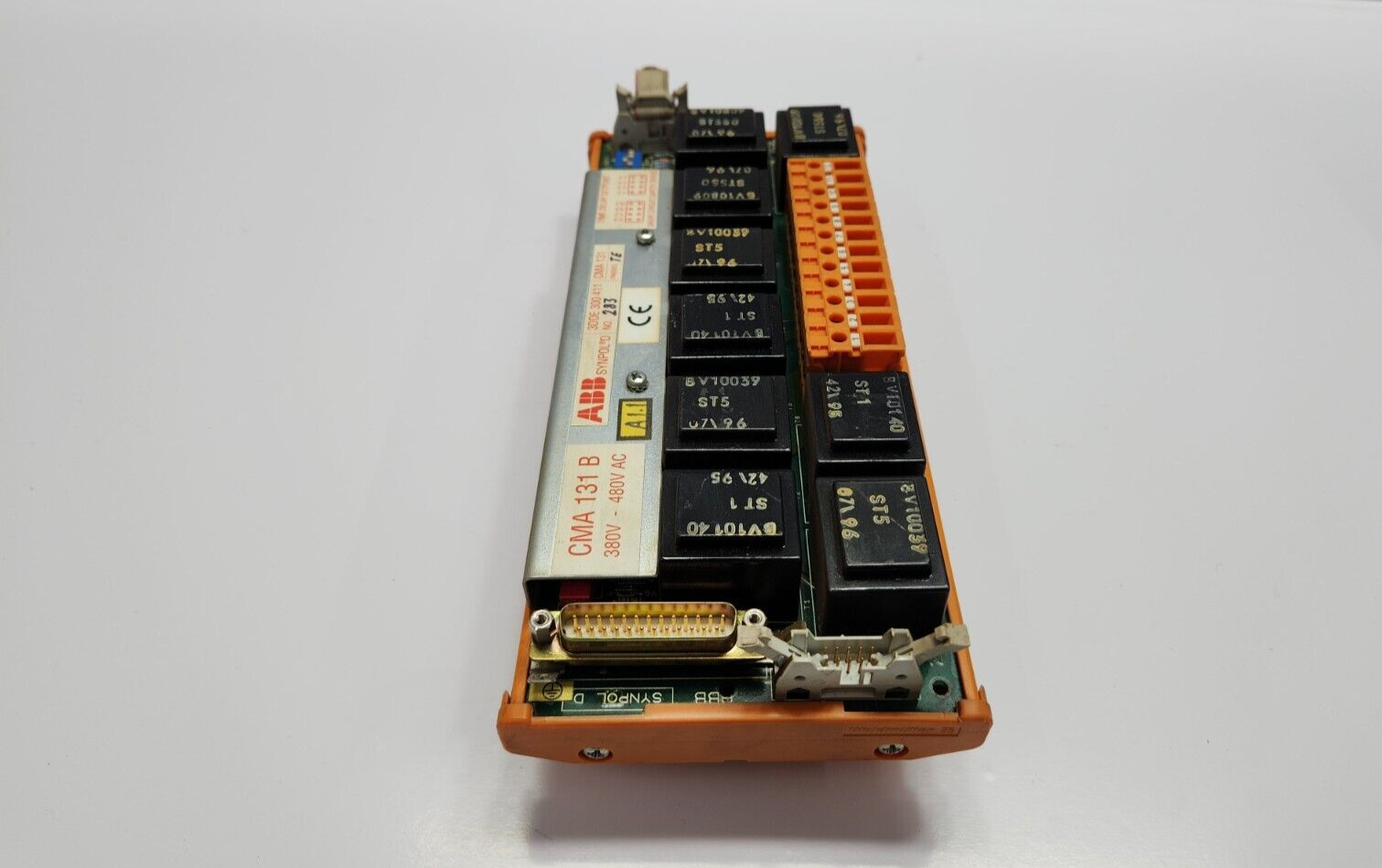 ABB SYNPOL D CMA 120 CONTROLLER PANEL WITH CMA131 CMA135 CMA132 CMA136
