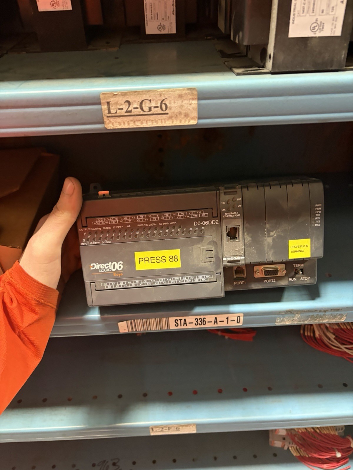 Automation Direct D0-06DD2 High-Density DirectLOGIC Micro PLC USED