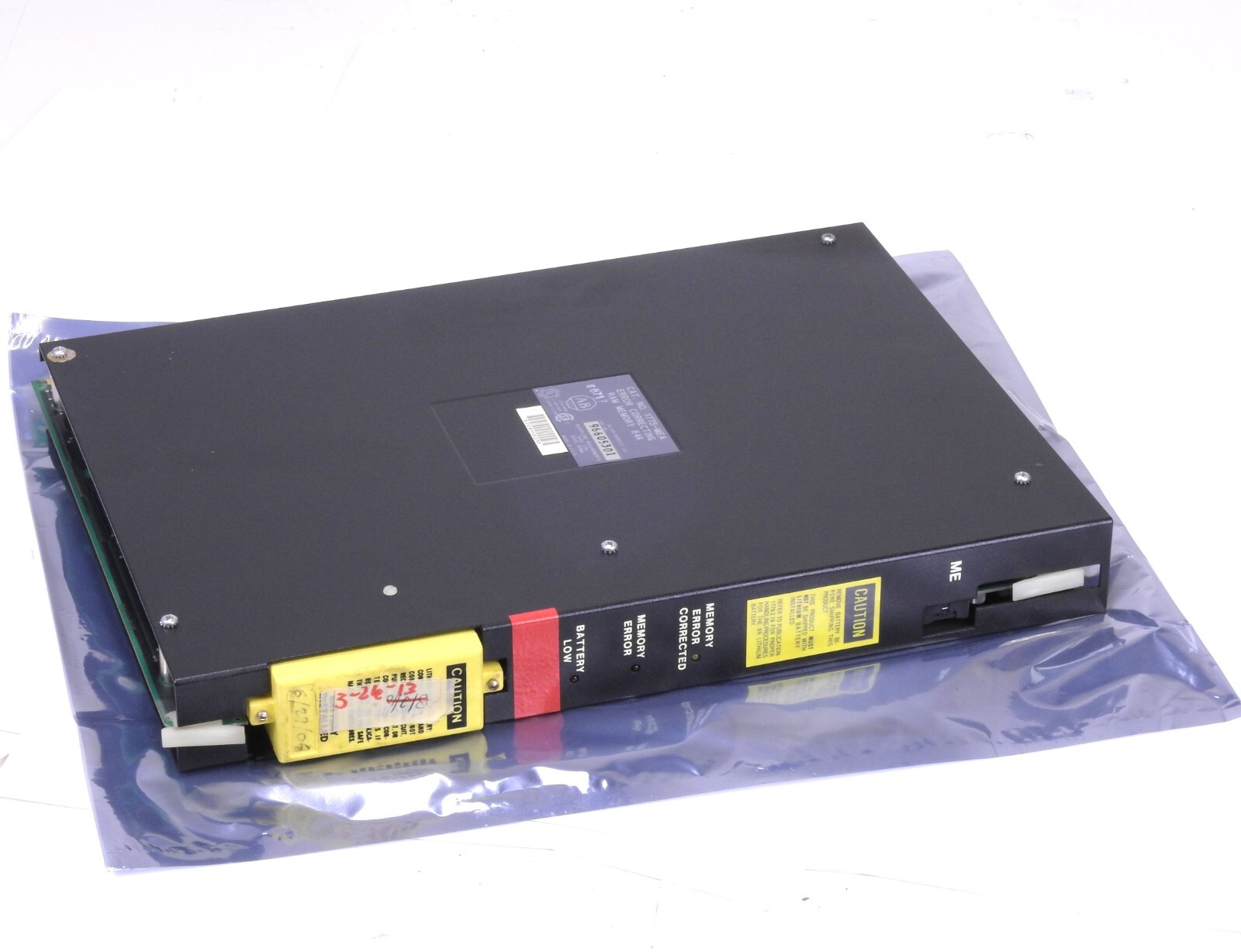 Allen-Bradley 1775-MEA B 64K Error Correcting Ram Memory Module PLC-3 Working
