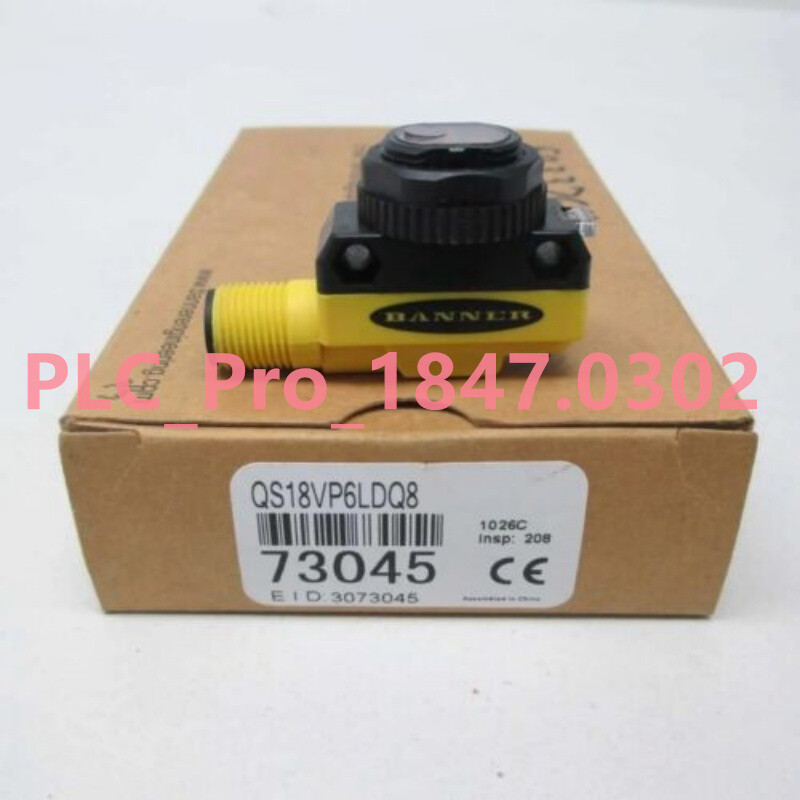 1PCS New FOR BANNER QS18VP6LDQ8 Photoelectric Sensor Fast delivery
