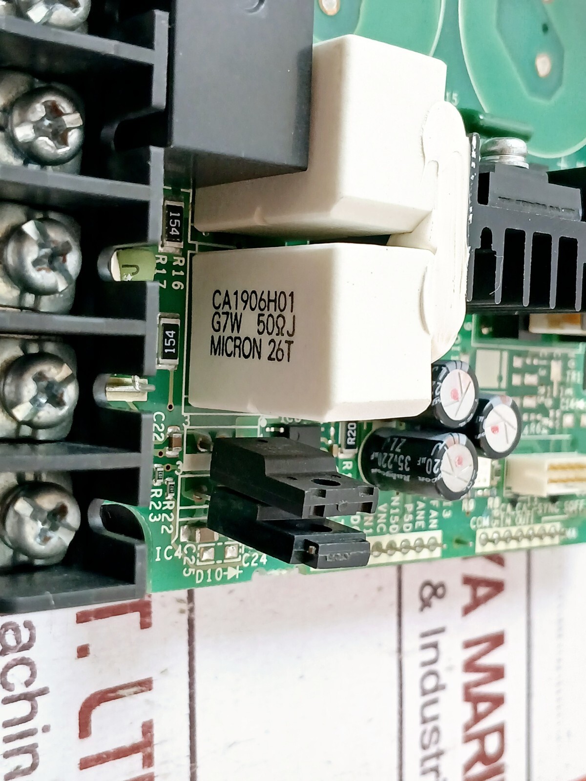 Mitsubishi Electric BC186A824G53 Power Drive Board E74HA0.75B-CH-B