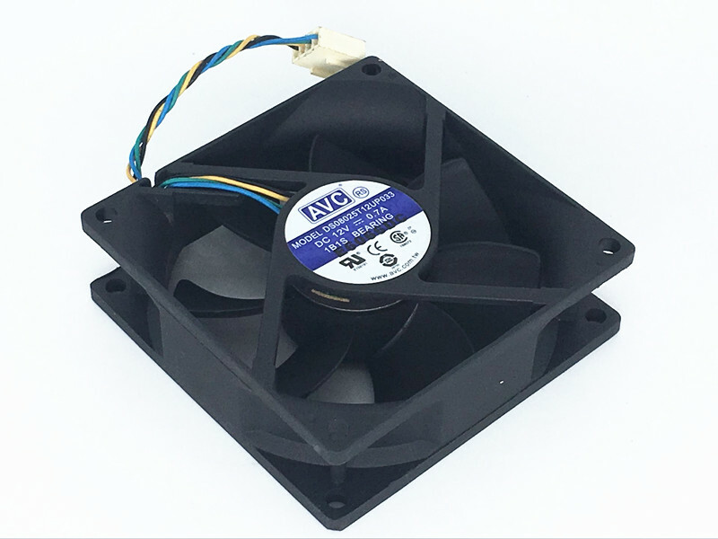 AVC DS08025T12UP033 8025 12V 0.7A 8CM 4-wire violence computer case fan #
