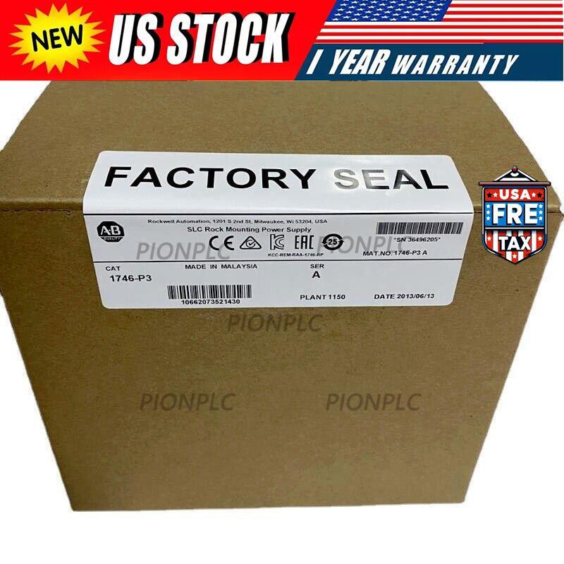 New Factory Sealed Allen Bradley 1746-P3 /A SLC 500 Power Supply Module 1746P3