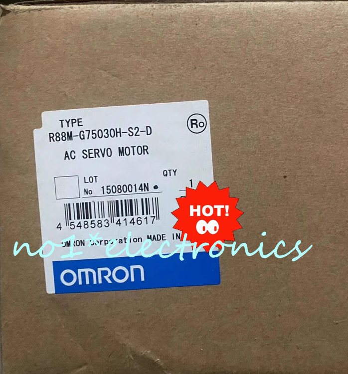 R88M-G75030H-S2-D Omron AC Servo Motor Brand New