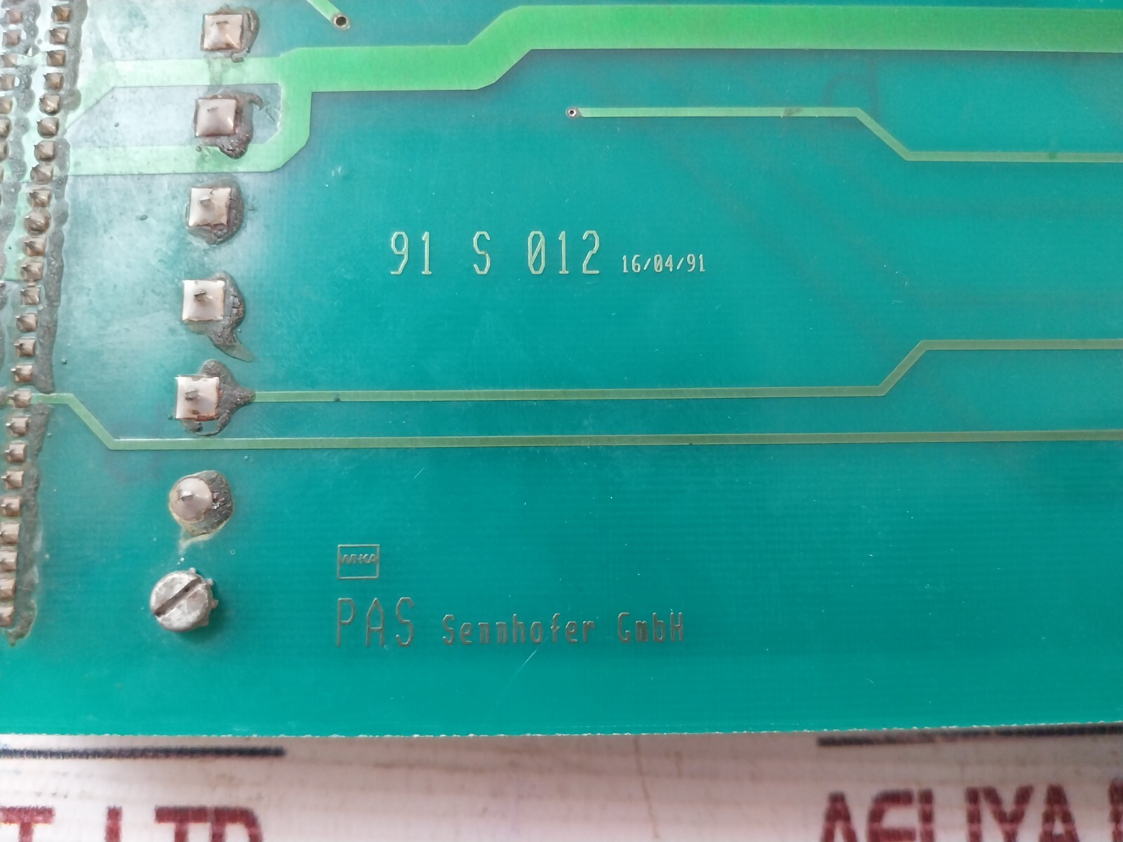 Procon/ Pas Elektronik 91 S 012 Printed Circuit Board 18-36 Vdc