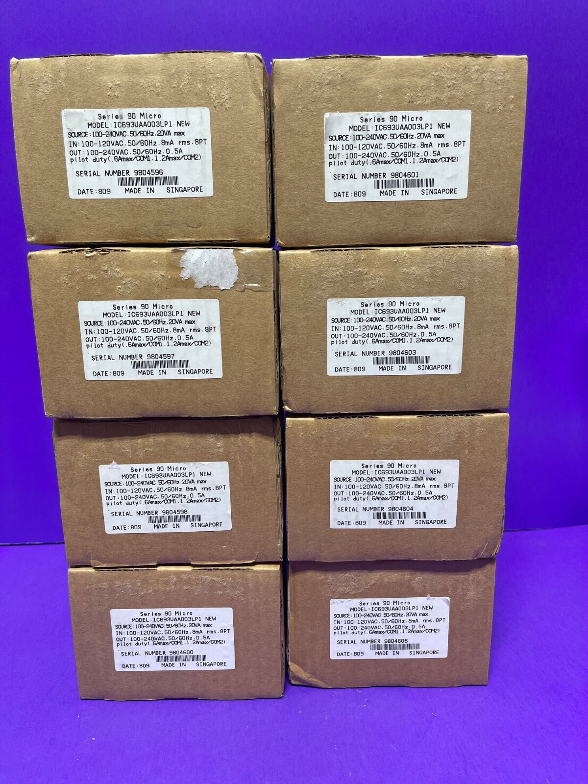 GE Fanuc Series 90 Micro PLC Controller Model IC693UAA003LP1 NEW