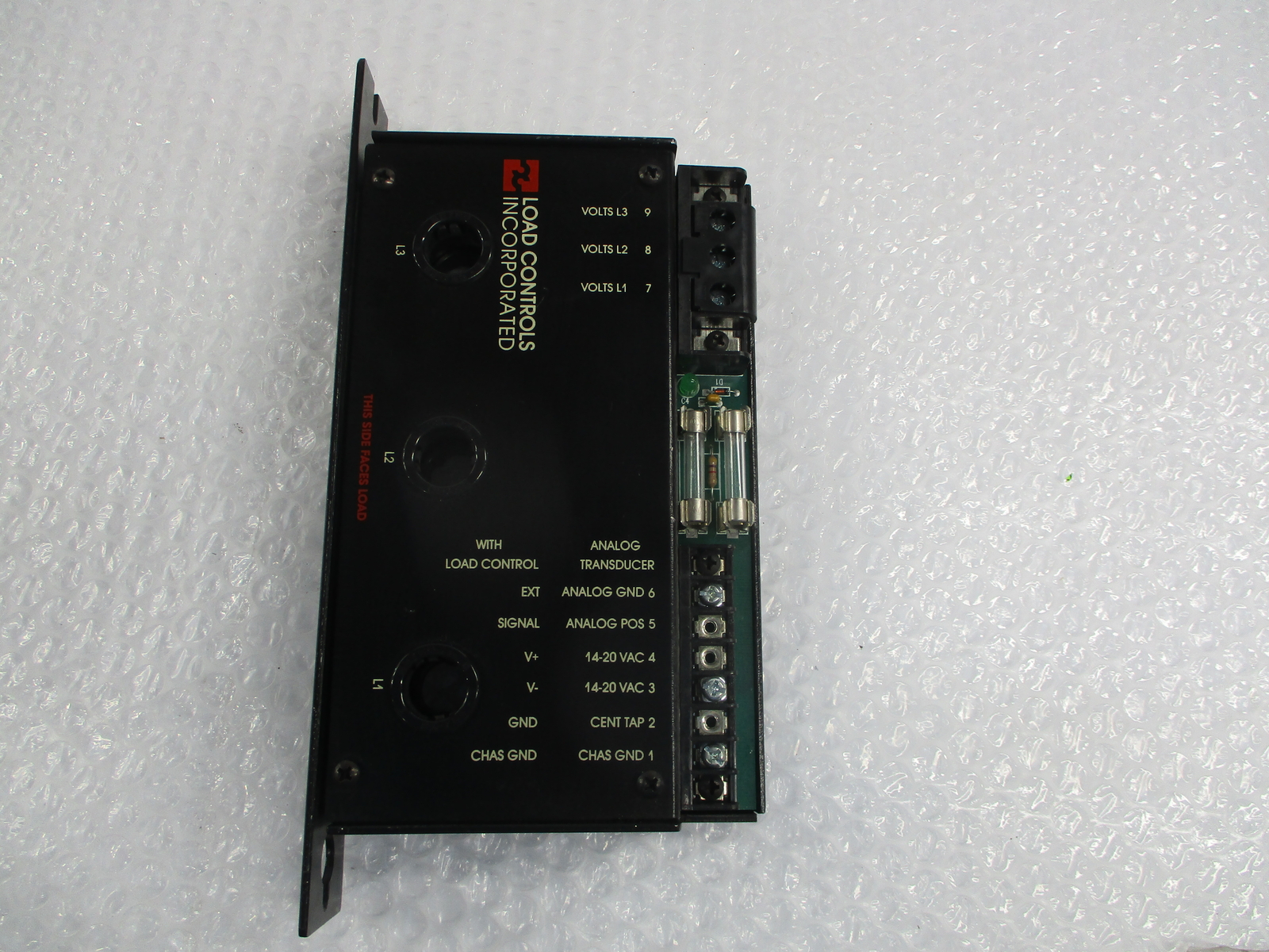 LOAD CONTROLS PH-3 208V10A TRANSDUCER (AS PICTURED) NSNP