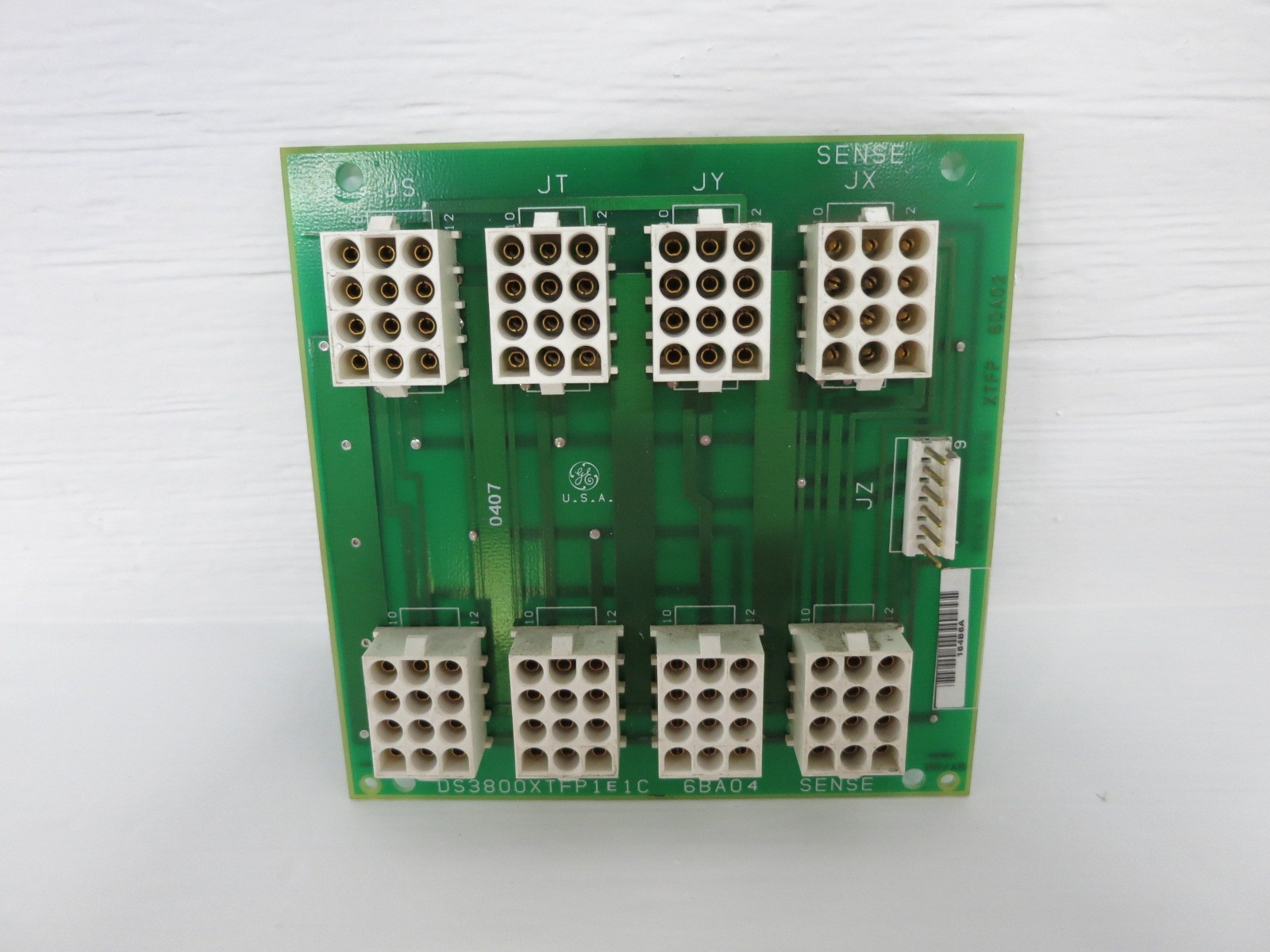 GE DS3800XTFP1E1C Mark IV Turbine Control Thyristor Fan Out Board PLC Card