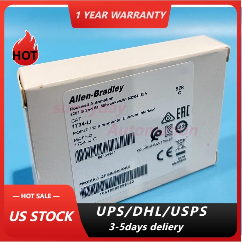 Allen-Bradley 1734-IJ POINT I/O 5V DC Encoder Interface Module US FREE TAX
