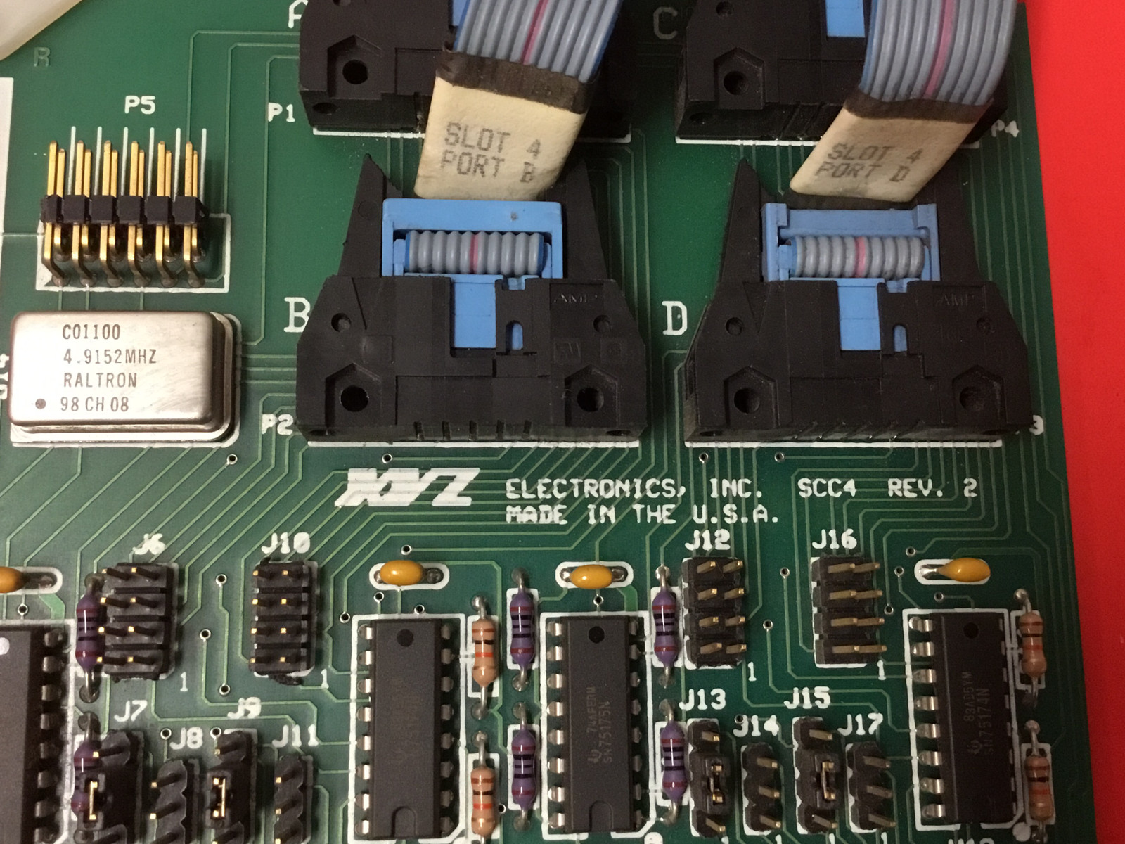 XYZ Electronics – SCC4 – Rev. 2 – Output Board