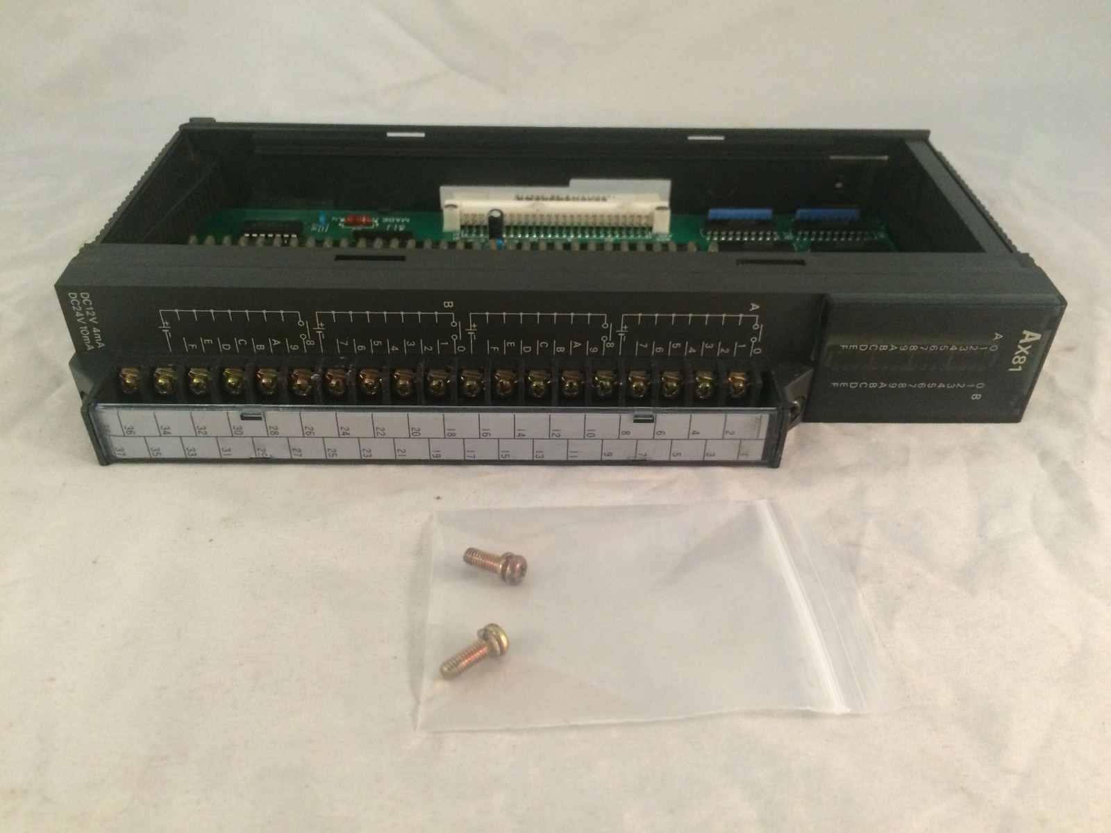 Mitsubishi Melsec Programmable Controller AX81 Input Unit