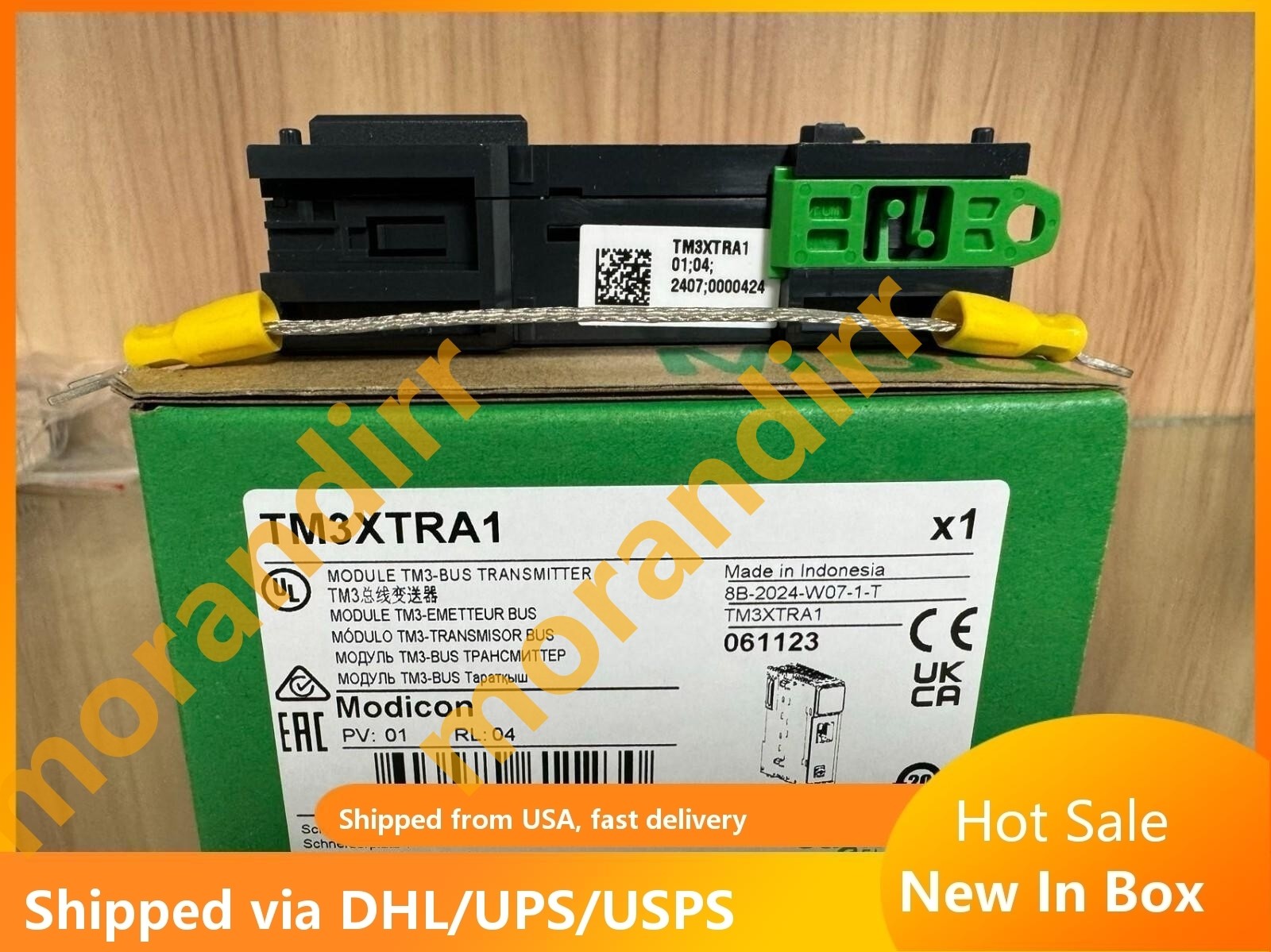 For NEW Schneider Programmable Logic Controller Module TM3XTRA1 With box