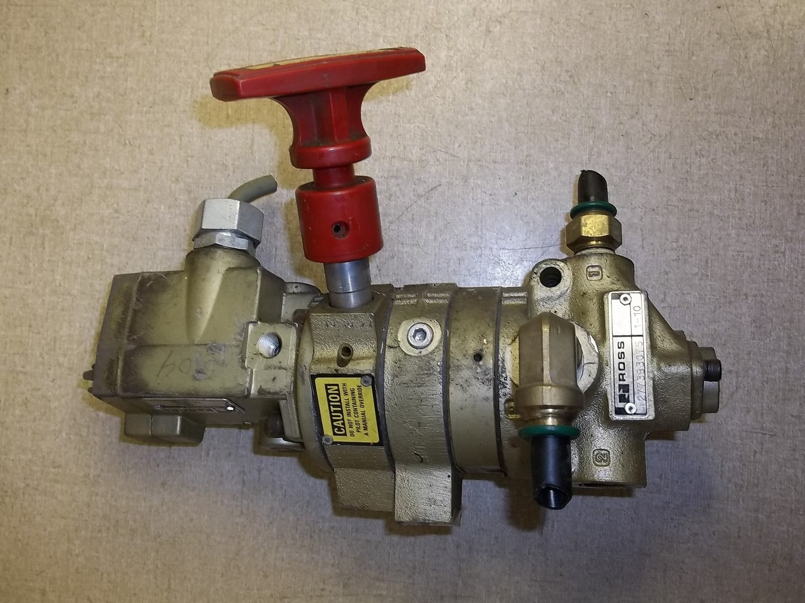 Ross 2773B3075 3-Way Safety Supply Valve Solenoid Valve Control *FREE SHIP*