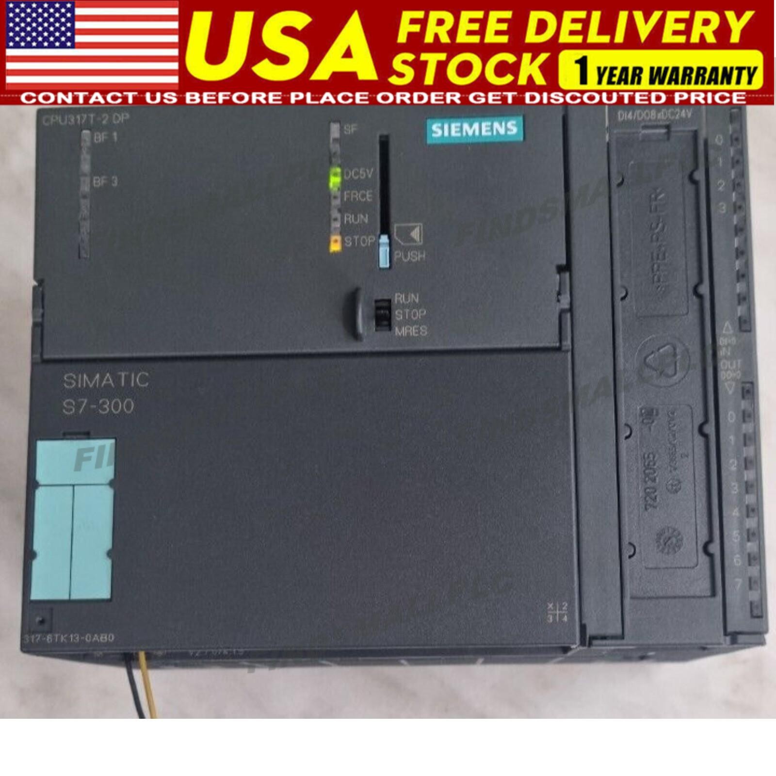 New Siemens 6ES7317-6TK13-0AB0 SIMATIC S7-300 CPU 317T-2 DP 6ES7 317-6TK13-0AB0