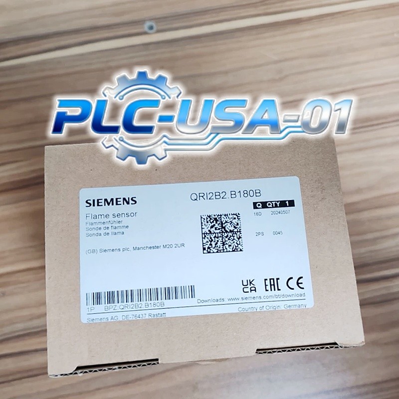 QRI2B2.B180B 1PCS Brand New Siemens QRI2B2.B180B Flame Detector Fast Shipping