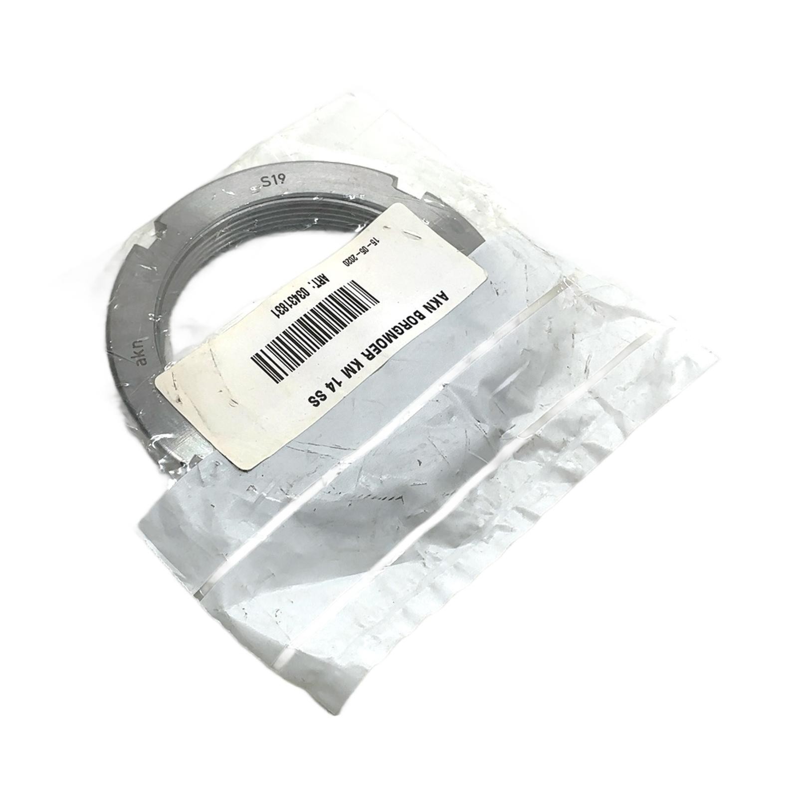 KM14 SS 03431831 AKN, AKN Bearing Locknut KM 14 SS, M70x2, KM14 SS 03431831, …