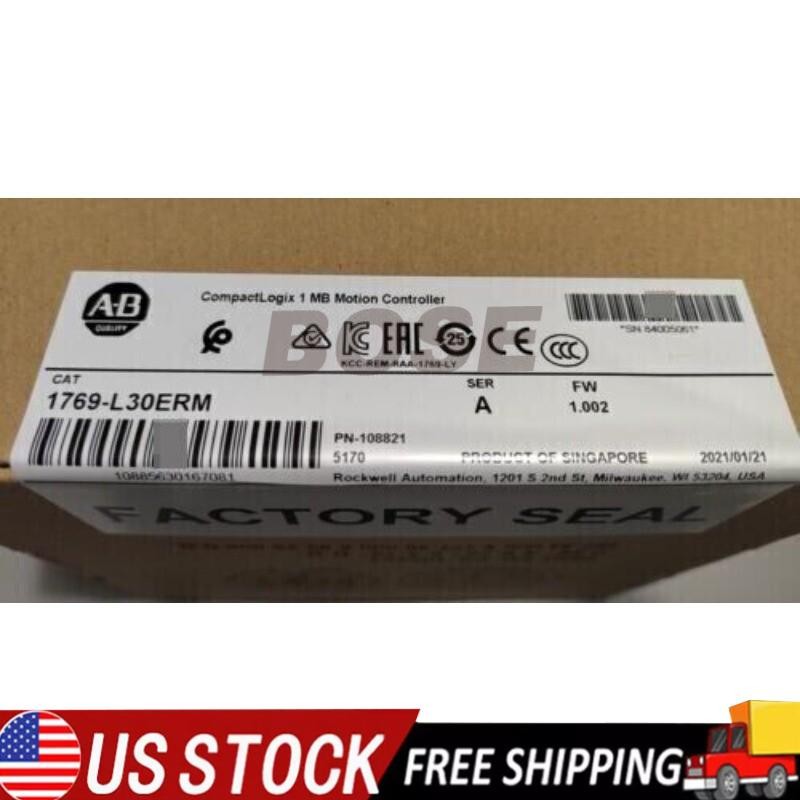 NEW Factory Sealed AB 1769-L30ERM CompactLogix 1 MB Motion Controller 1769L30ERM