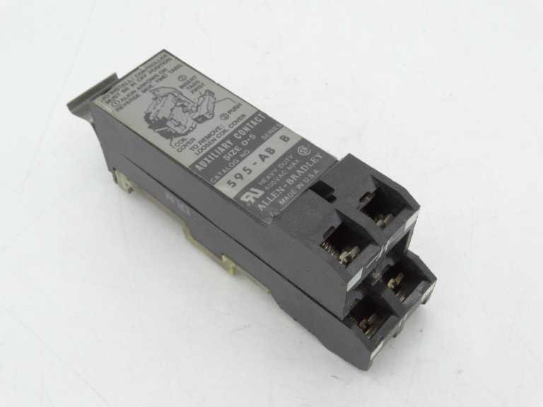 ALLEN BRADLEY 595-AB SERIES B CONTACT BLOCK